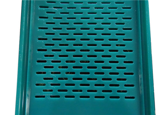 Шахтный вибрирующий экран сетки PU флип-флоп экран для мытья угля из высокоустойчивого полиуретанового эластомера с системами болтинга и зажима в настраиваемых цветах